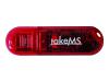 TakeMS MEM-Drive Colourline - USB flash drive - 8 GB - Hi-Speed USB - red