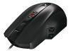 Microsoft SideWinder X5 Mouse - Mouse - laser - 9 button(s) - wired - USB - black