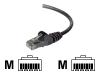 V7 - Patch cable - RJ-45 (M) - RJ-45 (M) - 5 m - STP - ( CAT 6 ) - moulded, stranded, snagless - black