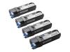 Dell - Toner cartridge - high capacity - 1 x black, yellow, cyan, magenta - 2000 pages