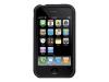 Belkin Silicone Sleeve - Protective sleeve for cellular phone - silicone - black - Apple iPhone 3G