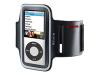 Belkin Sport Armband for iPod nano - Arm pack for digital player - neoprene - black, silver - iPod nano (4G)