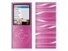 Belkin Sonic Wave Two-Tone Silicone Sleeve - Case for digital player - silicone - pink, translucent white - iPod nano (4G)