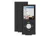 Belkln Eco-Conscious Leather Sleeve - Case for digital player - leather - black - iPod nano (4G)