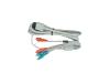 Nintendo - Game console audio / video cable - component video / audio - Nintendo Wii AV Multi Out connector (M) - RCA (M) - 2.5 m