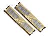 OCZ Gold Dual Channel Kit - Memory - 4 GB ( 2 x 2 GB ) - DIMM 240-pin - DDR2 - 1066 MHz / PC2-8500 - CL5 - 2.1 V - unbuffered