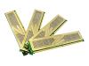 OCZ Gold Quad Kit - Memory - 16 GB ( 4 x 4 GB ) - DIMM 240-pin - DDR2 - 800 MHz / PC2-6400 - CL5 - 1.8 V - unbuffered
