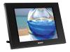 Sony DPF-D80B - Digital photo frame - flash 256 MB - 8