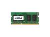 Crucial - Memory - 4 GB - SO DIMM 204-pin - DDR3 - 1066 MHz / PC3-8500 - CL7 - 1.5 V - unbuffered - non-ECC