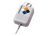 CalComp - Cursor (puck) - electromagnetic - 4 button(s) - wired - serial - white - retail