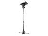 Optoma - Mounting kit ( wall/ceiling mount ) for projector - black