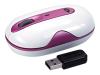 Conceptronic Lounge CLLMTRL24P Stylish Wireless 2.4 GHz Laser Mouse - Mouse - laser - 3 button(s) - wireless - 2.4 GHz - USB wireless receiver - pink