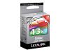 Lexmark Cartridge No. 43 - Print cartridge - 1 x colour (cyan, magenta, yellow)