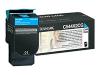 Lexmark - Toner cartridge - Extra High Yield - 1 x cyan - 4000 pages - LCCP