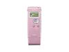 Sony ICD-UX71F - Digital voice recorder with radio - flash 1 GB - WMA, MP3 - pink