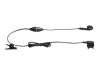 Nokia HDC 8L - Hands-free ( ear-bud ) - black