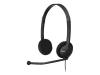 Sony DR 210DP - Headset ( semi-open ) - black