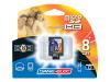 Dane-Elec - Flash memory card ( microSDHC to SD adapter included ) - 8 GB - Class 4 - microSDHC