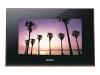 Sony DPF-X1000/B - Digital photo frame - flash 2 GB - 10.2