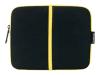 Targus Skin Laptop Case - Notebook carrying case - black, yellow