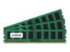 Crucial - Memory - 6 GB ( 3 x 2 GB ) - DIMM 240-pin - DDR3 - 1333 MHz / PC3-10600 - CL9 - 1.5 V - unbuffered - non-ECC