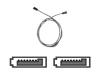 Akasa - Serial ATA external cable - Serial ATA 150/300 - 7 pin external Serial ATA - 7 pin external Serial ATA - 1.8 m - silk black