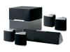 JAMO Aesthetic A 402 HCS 5 - Home theatre speaker system - 520 Watt (Total)