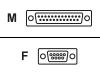 Belkin - Serial cable - DB-25 (M) - DB-9 (F)