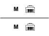 Targus - Phone cable - RJ-11 (M) - RJ-11 (M) - 2.4 m - black