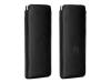Philips SlimSleeve - Protective sleeve for digital player - fabric, leather - black - iPod nano (4G)
