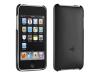 DLO SlimShell - Case for digital player - polycarbonate - matte black - iPod touch (2G)