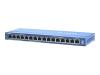 NETGEAR ProSafe FS116P 16 Port 10/100 Desktop Switch with 8 Port PoE - Switch - 16 ports - EN, Fast EN - 10Base-T, 100Base-TX