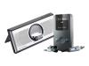 Sony Ericsson W508 Walkman - Cellular phone with two digital cameras / digital player / FM radio - WCDMA (UMTS) / GSM - metal grey - with Sony Ericsson MDS-65 Music Desk Stand