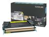 Lexmark - Toner cartridge - High Yield - 1 x yellow - 10000 pages - LRP / LCCP