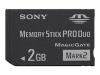 Sony - Flash memory card - 2 GB - Memory Stick PRO Duo Mark2
