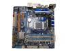 Gigabyte GA-P55M-UD4 - Motherboard - micro ATX - iP55 - LGA1156 Socket - Serial ATA-300 (RAID), eSATA - Gigabit Ethernet - FireWire - High Definition Audio (8-channel)