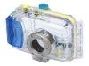 Canon WP DC100 - Marine case for digital photo camera - plastic - blue, transparent