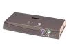 Belkin OmniView E Series - KVM switch - PS/2 - 2 ports - 1 local user external